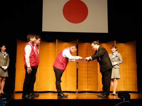Attended the award ceremony of the Monozukuri Nippon Grand Prize
